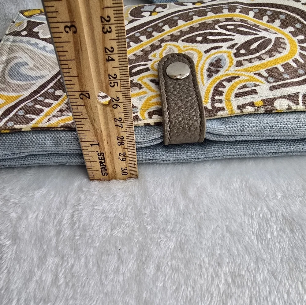 Thirty-one Parisian Garden Paisley Double Up Crossbody Bag